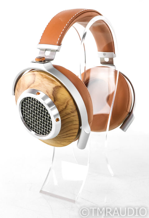 Klipsch HP-3 Heritage Headphones; HP3; Oak; Stand; Case