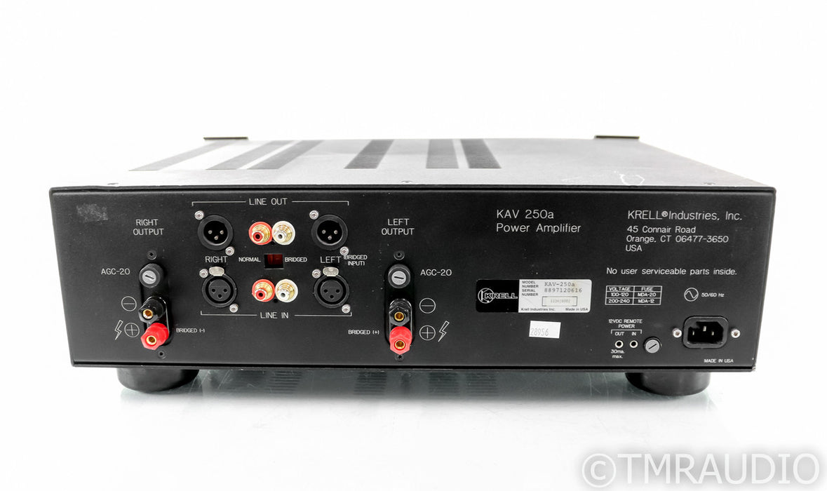 Krell KAV-250a Stereo Power Amplifier; KAV250a