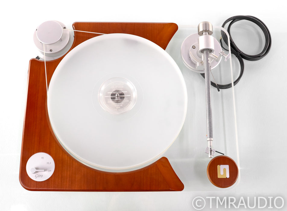 Unison Research Giro Turntable; Clearaudio Satisfy Tonearm (No Cartridge)