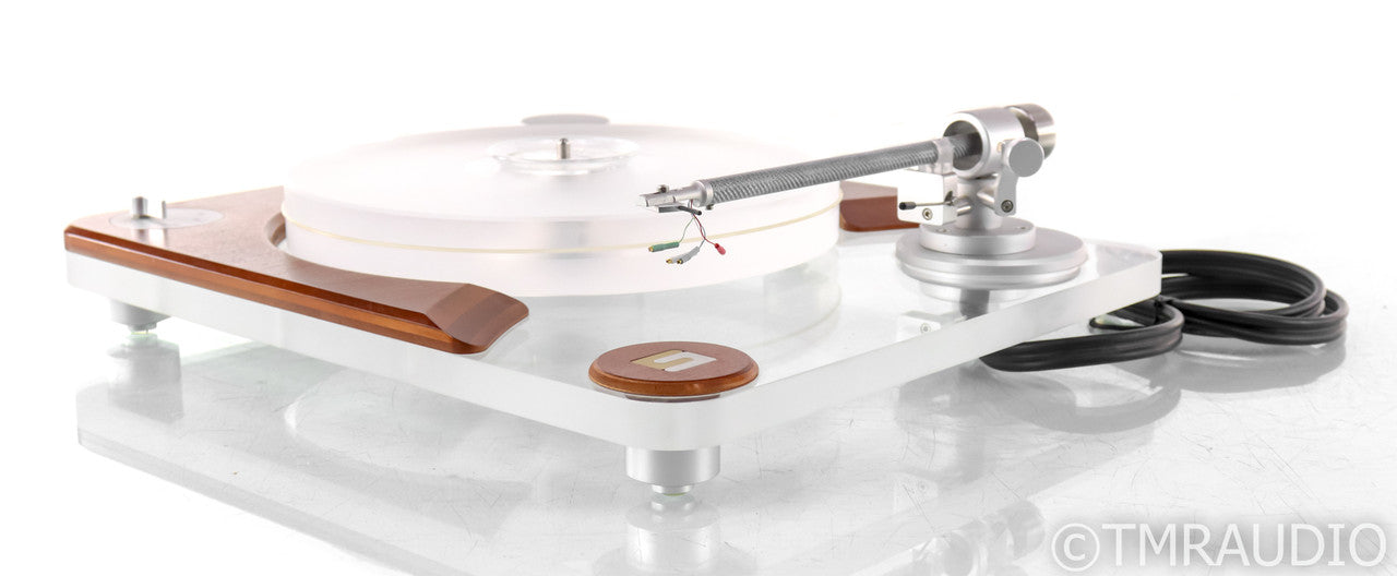 Unison Research Giro Turntable; Clearaudio Satisfy Tonearm (No Cartridge)
