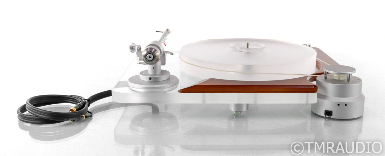 Unison Research Giro Turntable; Clearaudio Satisfy Tonearm (No Cartridge)