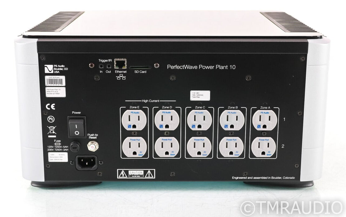 PS Audio PerfectWave PowerPlant 10 AC Power Regenerator; P10; Silver