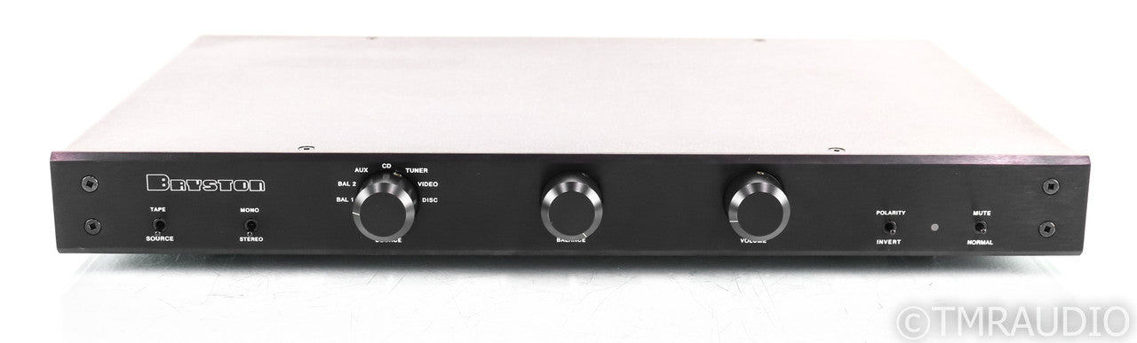 Bryston BP-20 Stereo Preamplifier; 17"; AS-IS (No Power Supply, Untested)