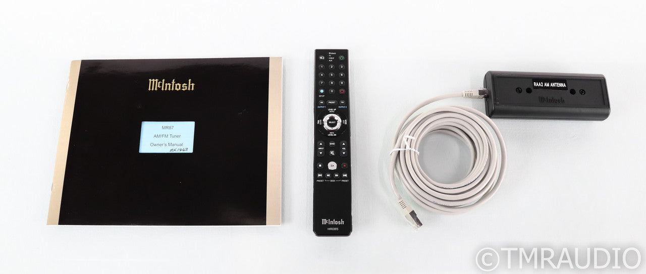 McIntosh MR87 AM / FM Tuner; MR-87; Remote