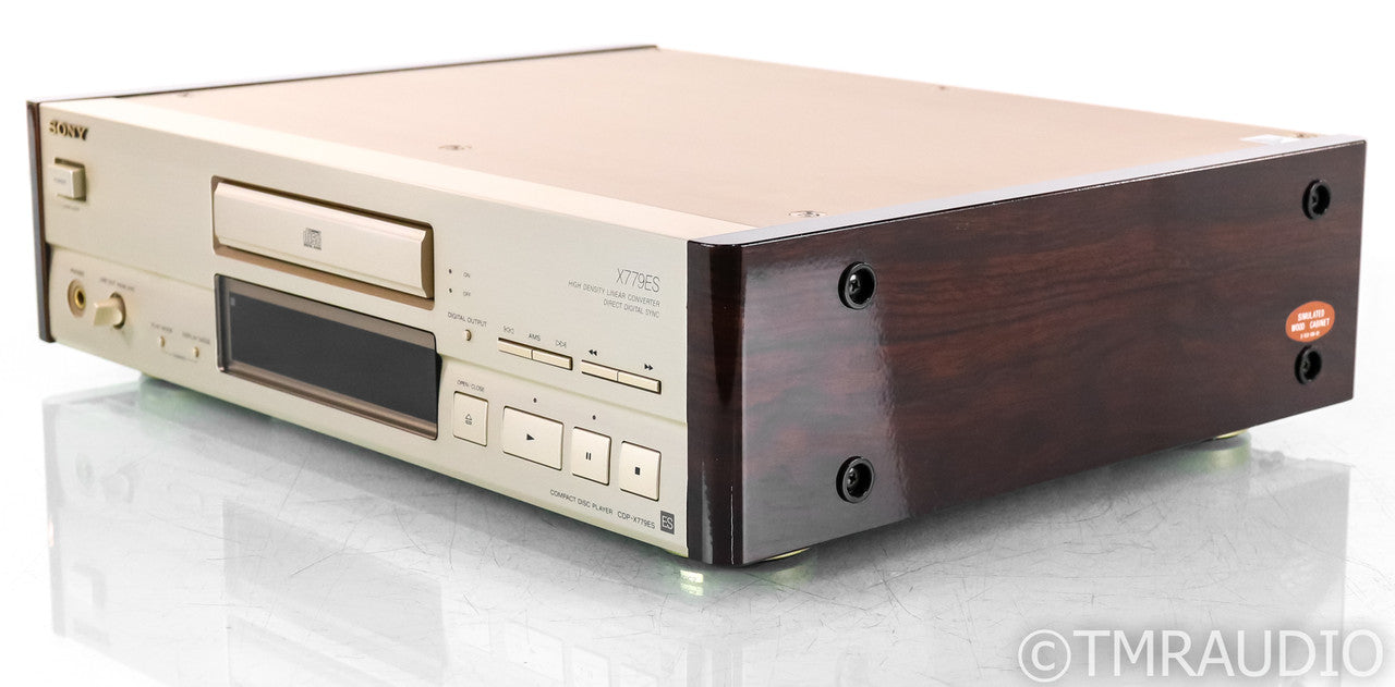 Sony X779ES CD Player; Remote; AS-IS (Won't Read CDs)