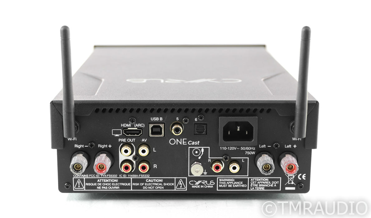 Cyrus One Cast Stereo Integrated Amplifier; Alexa; Google Home; Siri (Demo)