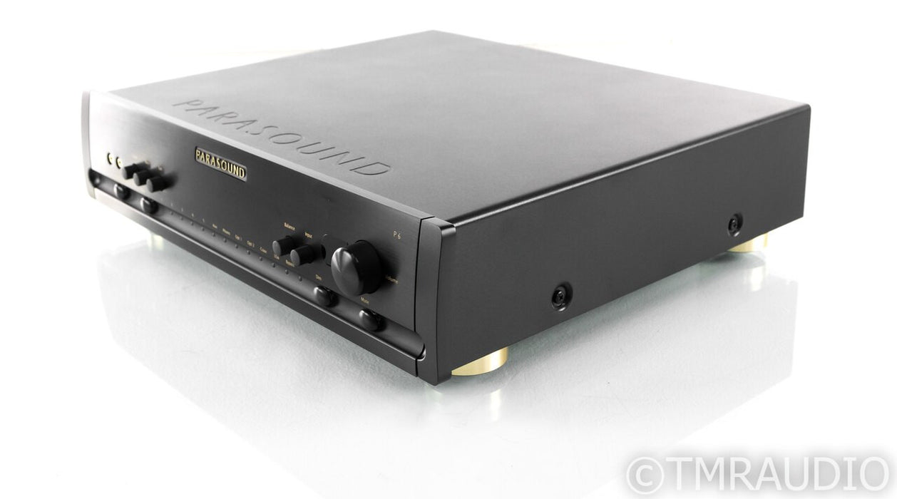 Parasound Halo P6 2.1 Channel Preamplifier; MM / MC Phono; P-6; Remote