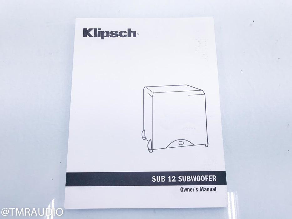 Klipsch Synergy Sub-12 12" Powered Subwoofer
