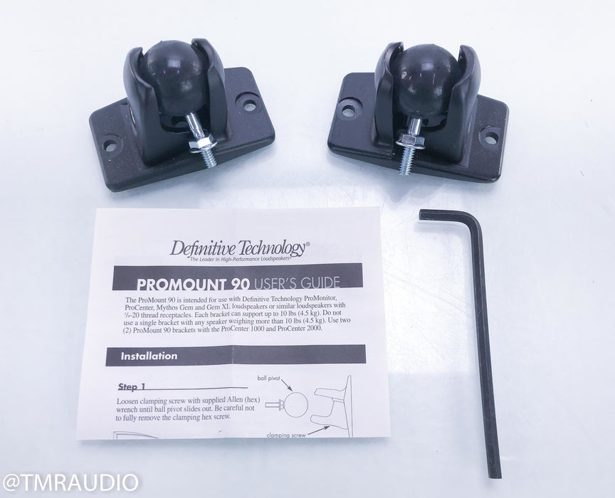 Definitive Tech 1000 ProMonitor Bookshelf Speakers