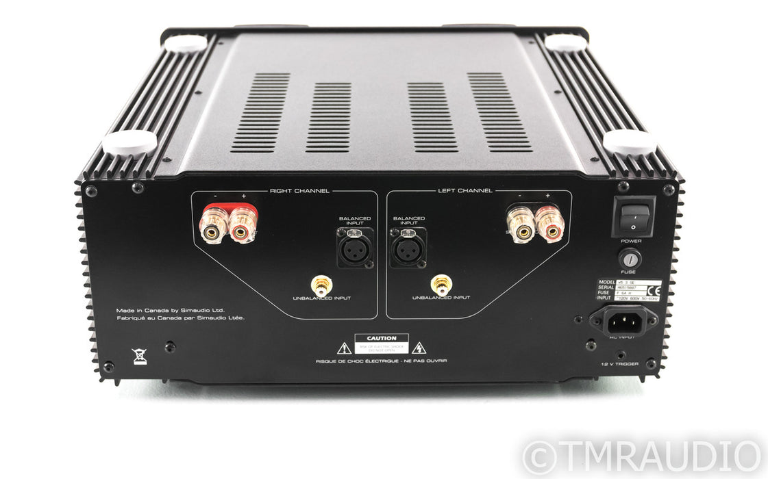 Simaudio Moon W5.3 SE Stereo Power Amplifier; W 5.3SE; Special Edition