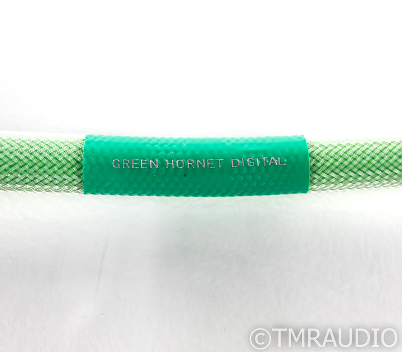 Creative Cable Concepts Green Hornet RCA Digital Coaxial Cable; Single 1m Interconnect