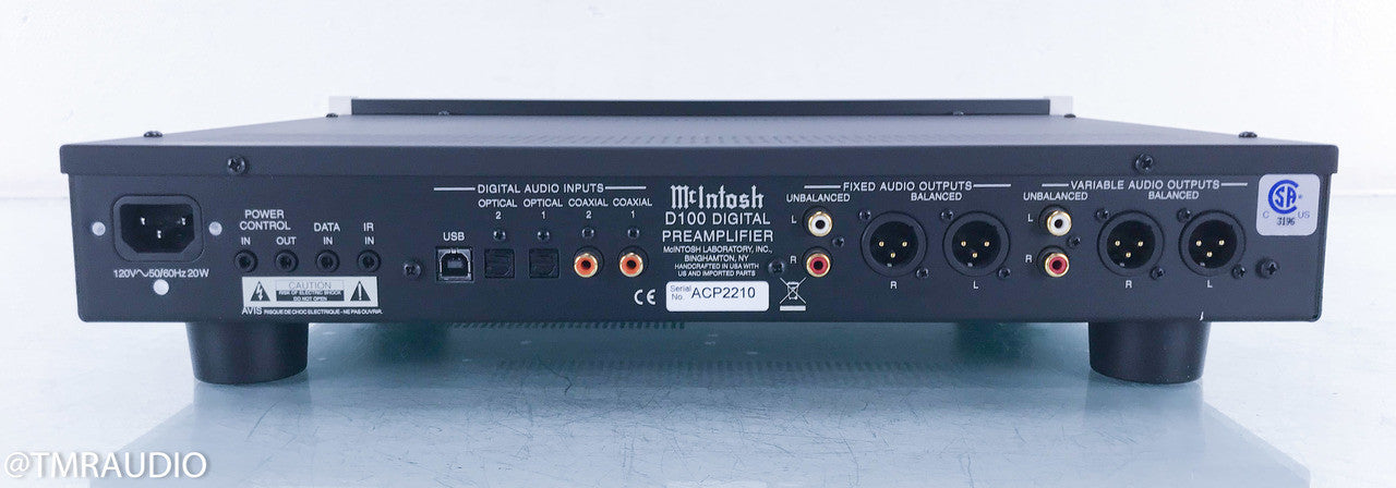 McIntosh D100 DAC