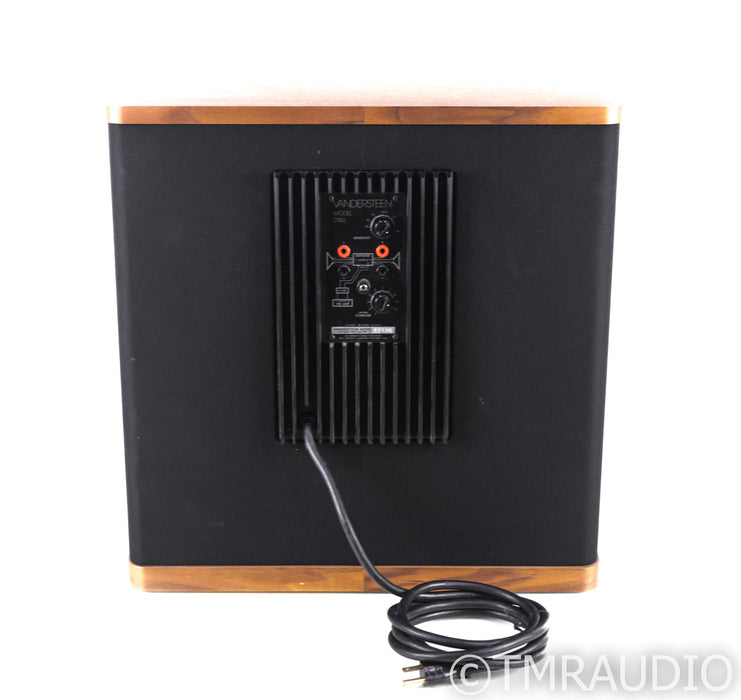 Vandersteen 2Wq Powered Subwoofer; WX-2 Crossover; Walnut Finish
