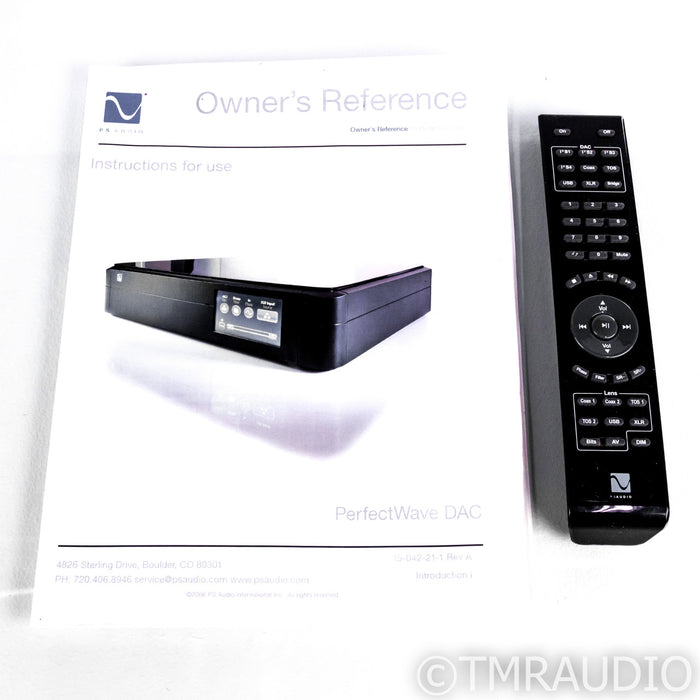 PS Audio PerfectWave DAC; D/A Converter; Remote