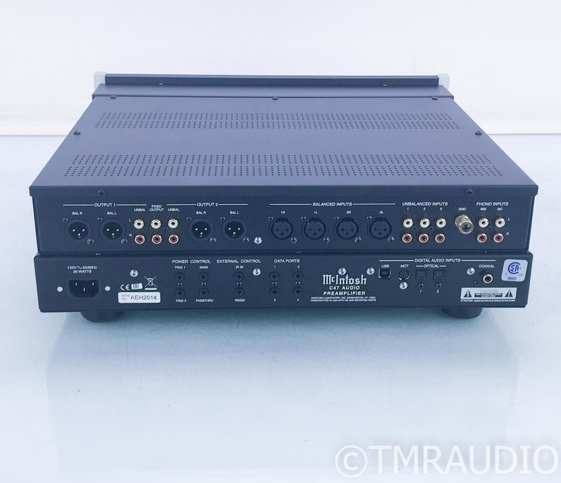 McIntosh C47 Stereo Preamplifier / DAC; D/A Converter; MM/MC Phono