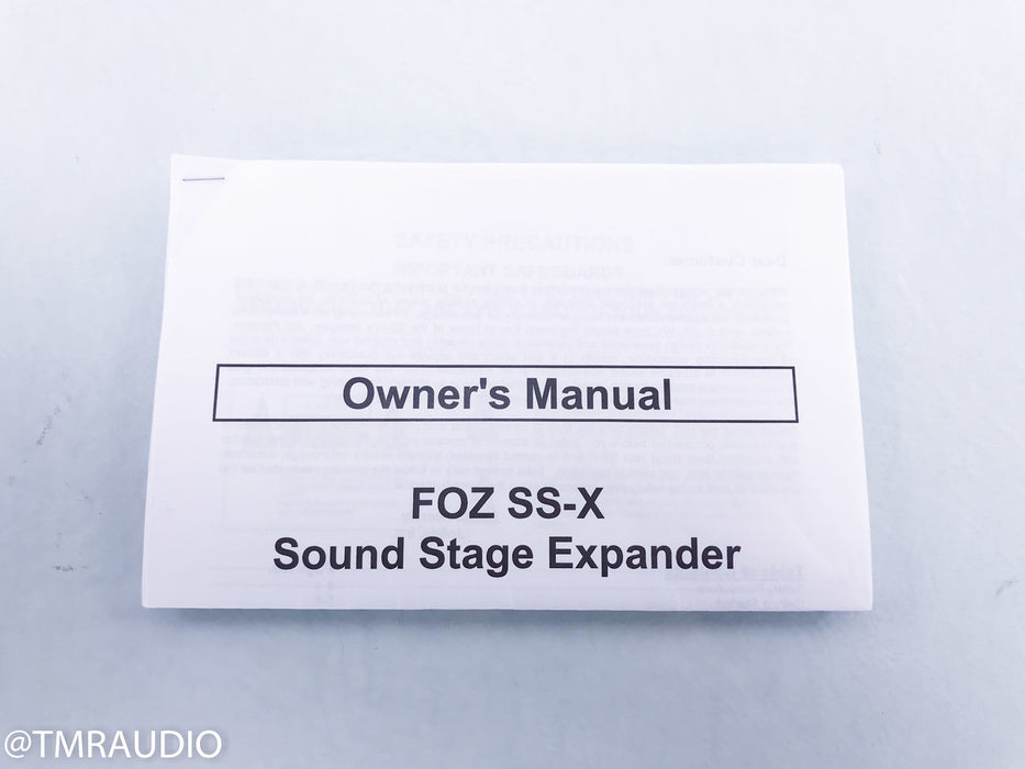 Jolida FOZ SS-X Tube Sound Stage Expander