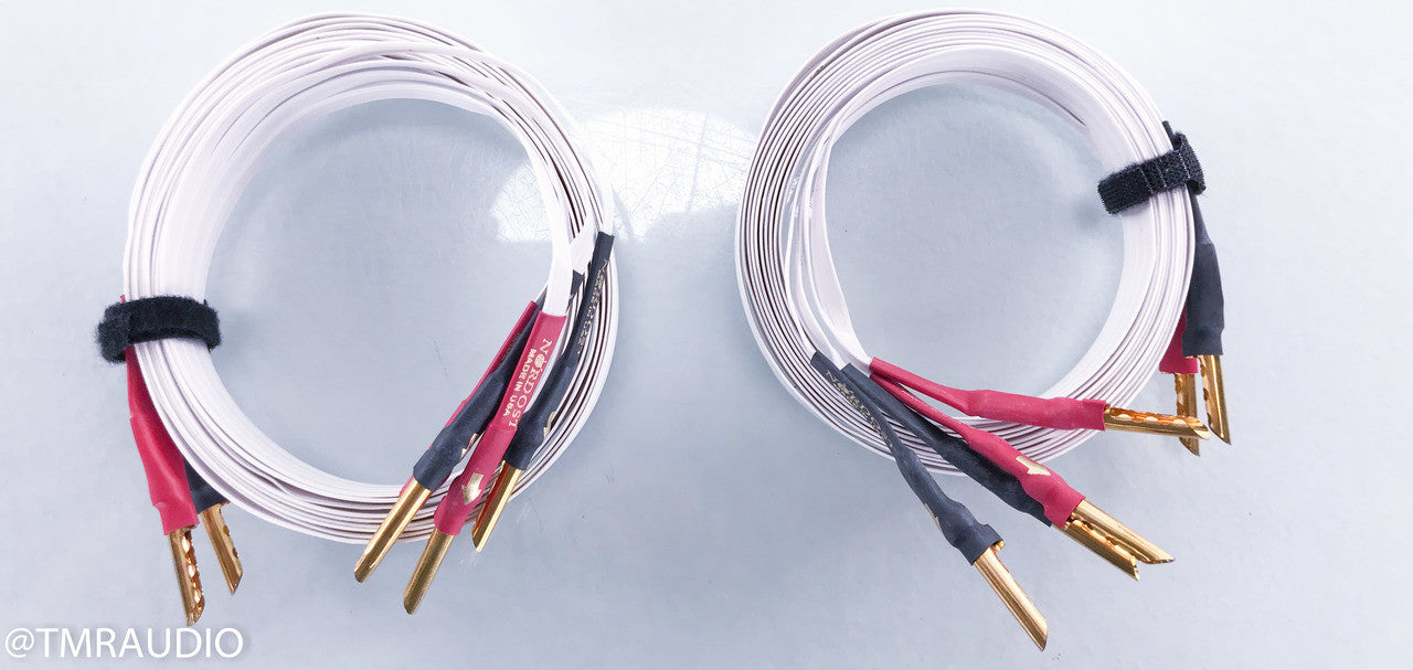 Nordost Flatline Flat 4 Bi-Wire Speaker Cables