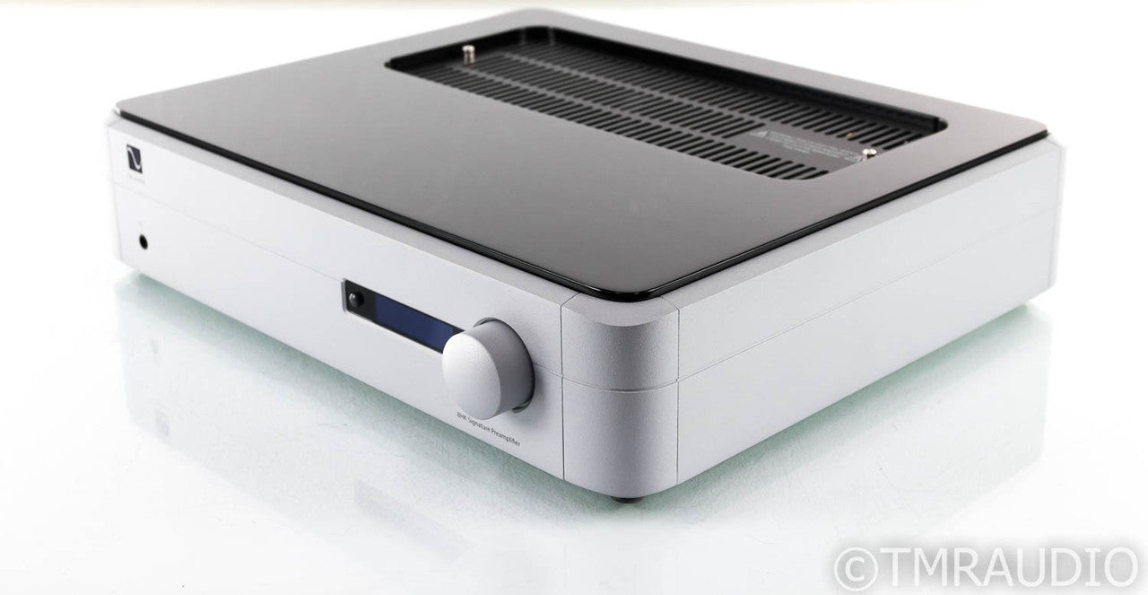 PS Audio BHK Signature Stereo Tube Hybrid Preamplifier; Remote; Silver (Used)