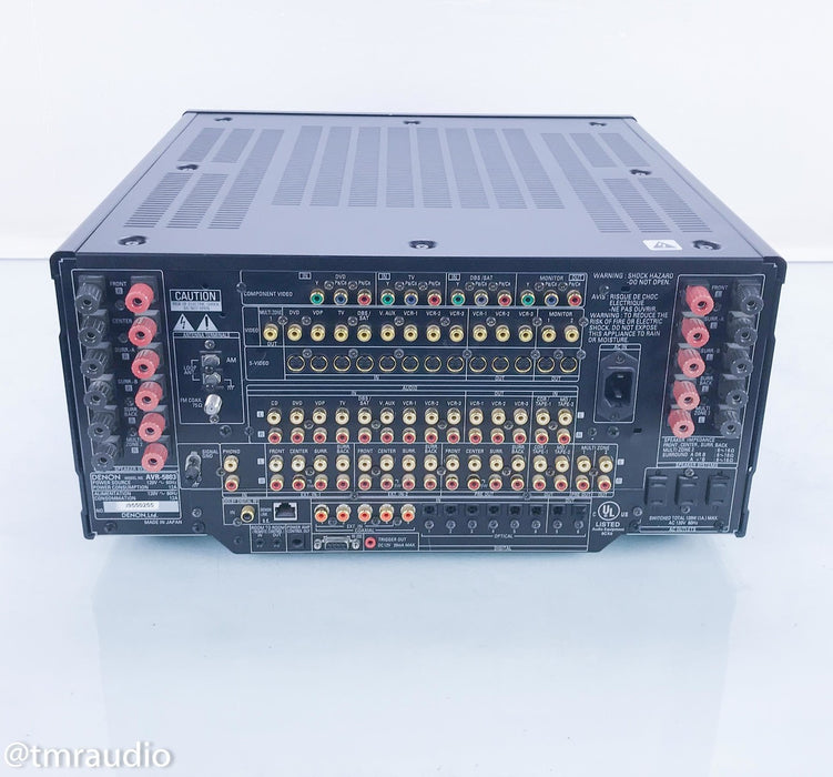 Denon AVR-5803 7.1 Channel Home Theater Receiver; AS-IS (Crackling; No Remote)