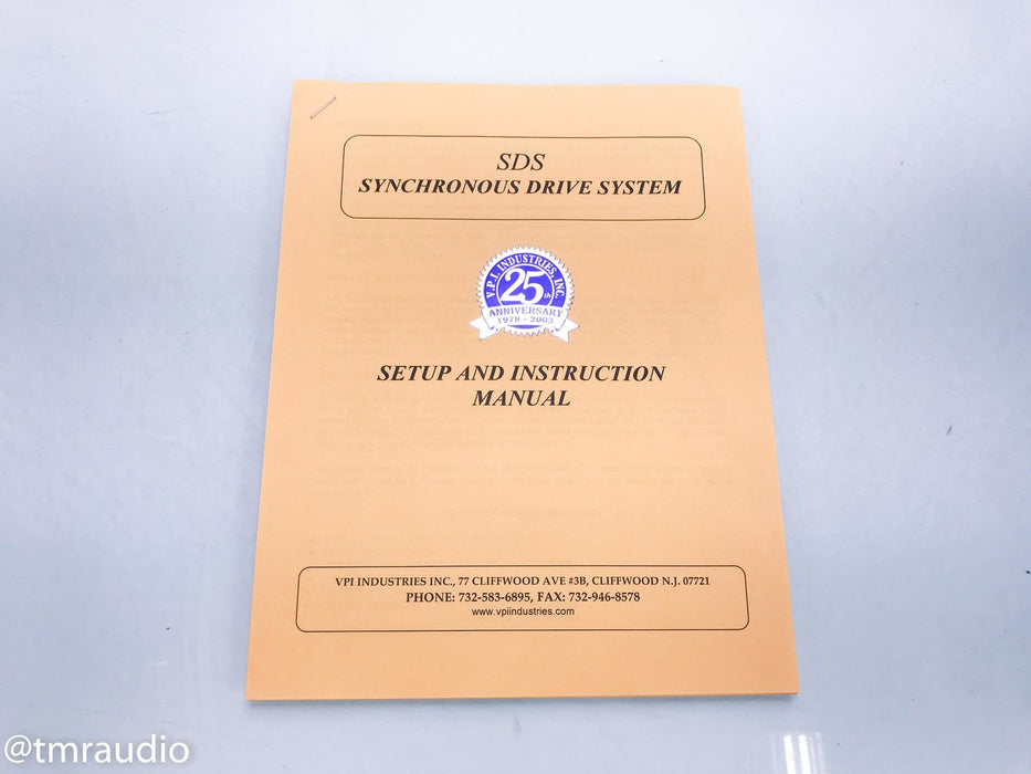 VPI SDS Variable Frequency Turntable Power Supply; Synchronous Drive System
