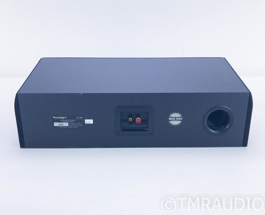 Paradigm CC-350 Center Channel Speaker; CC350; AS-IS (Broken Crossover)