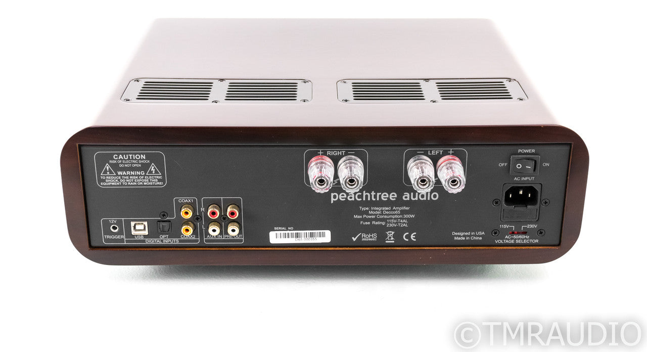 Peachtree Decco 65 Stereo Integrated Amplifier; Rosewood