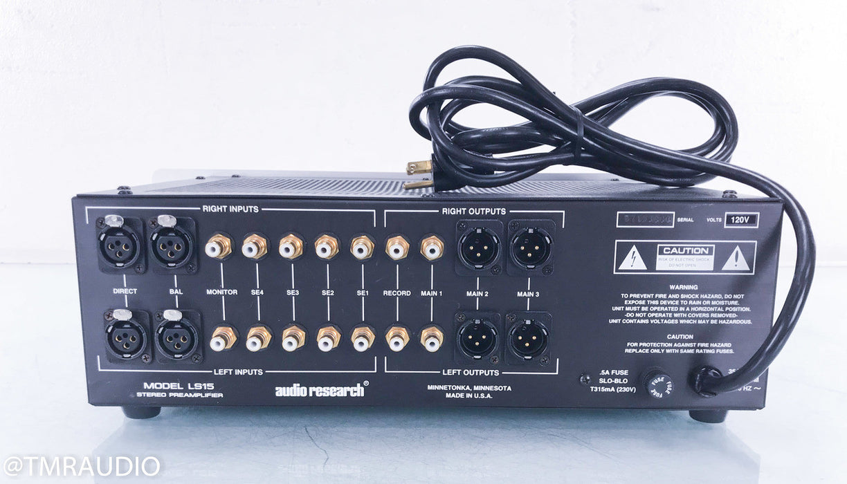 Audio Research LS15 Stereo Tube Preamplifier