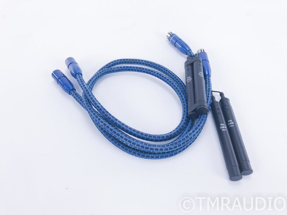 AudioQuest Sky XLR Cables; 1m Pair Balanced Interconnects; 36v DBS