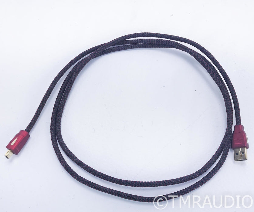 AudioQuest Cinnamon Mini USB Cable; Single 1.5m Interconnect