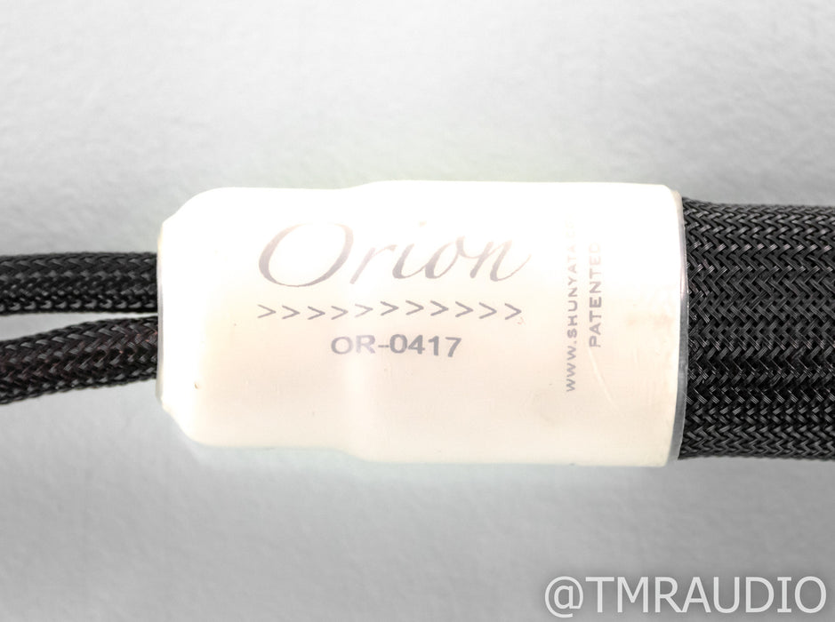 Shunyata Orion Speaker Cables; 5ft Pair