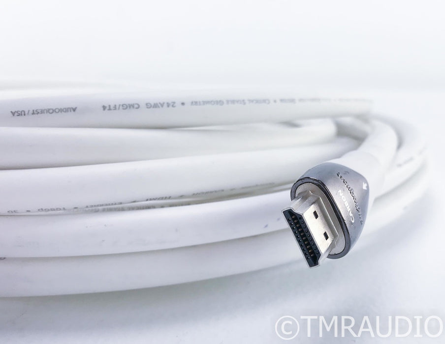 AudioQuest Carbon HDMI Cable; Single 8m Interconnect