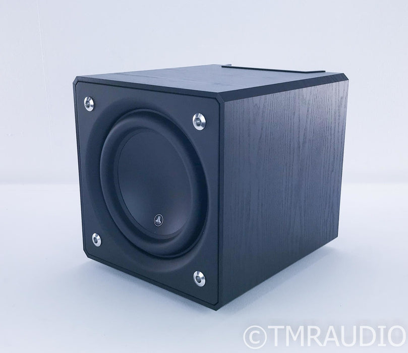 JL Audio E-Sub e110 10" Powered Subwoofer; Black Ash; E-110