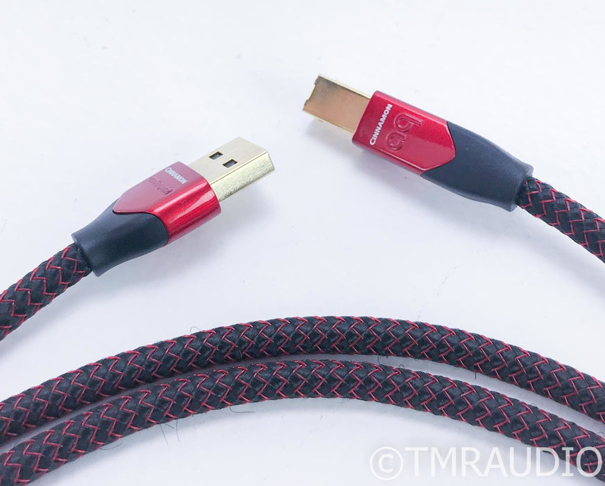 AudioQuest Cinnamon USB Cable; Single 1.5m Interconnect