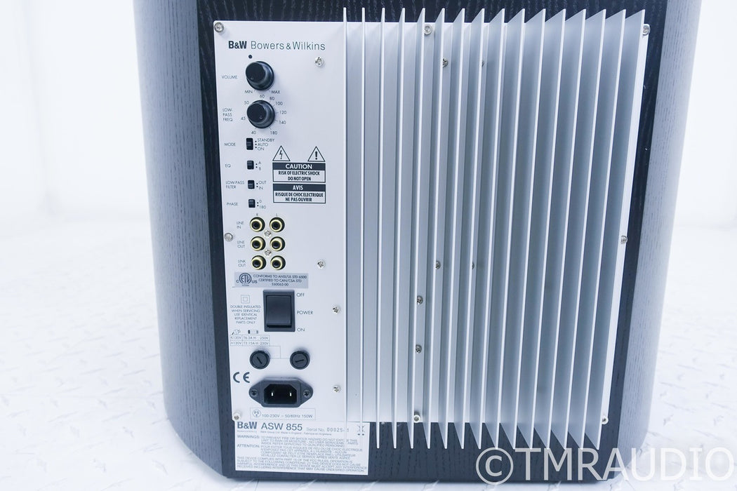 B&W ASW855 15" Powered Subwoofer; ASW-855