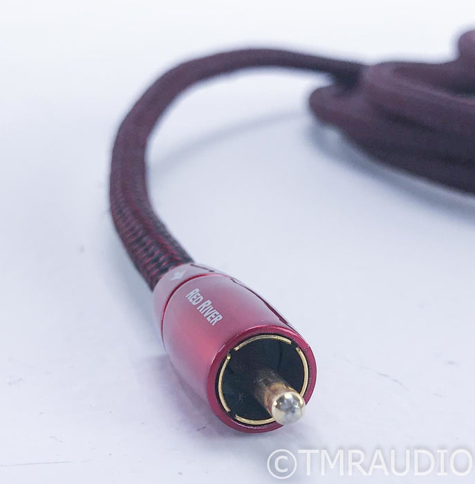 AudioQuest Red River RCA Subwoofer Center Channel Cable; Single; 3m