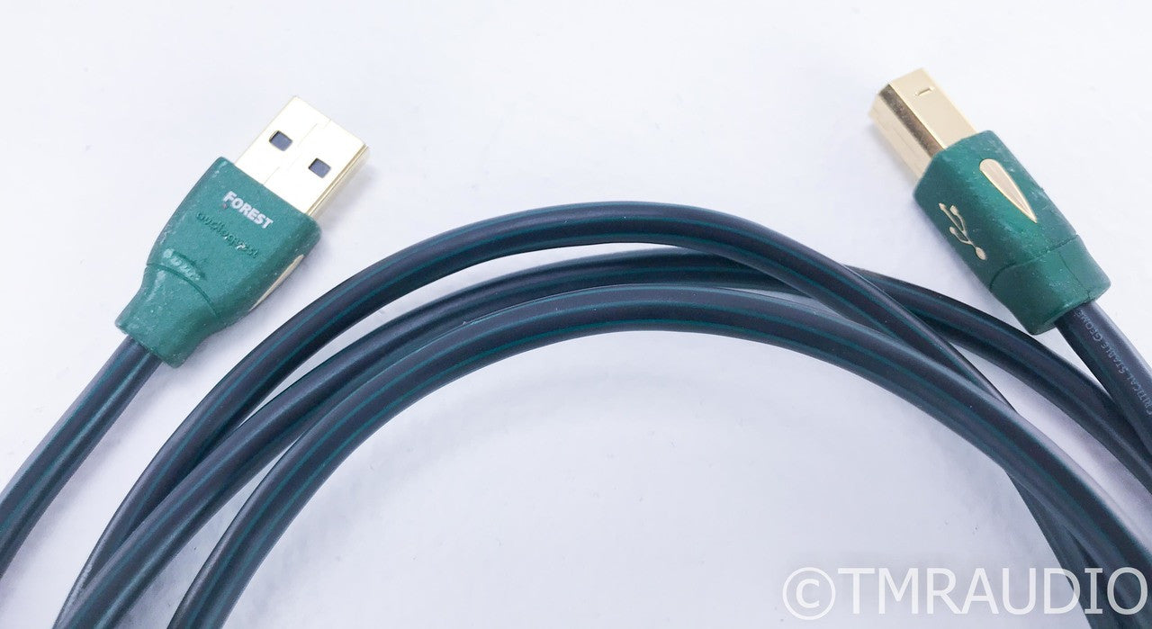 AudioQuest Forest USB Cable; Single 1.5m Interconnect