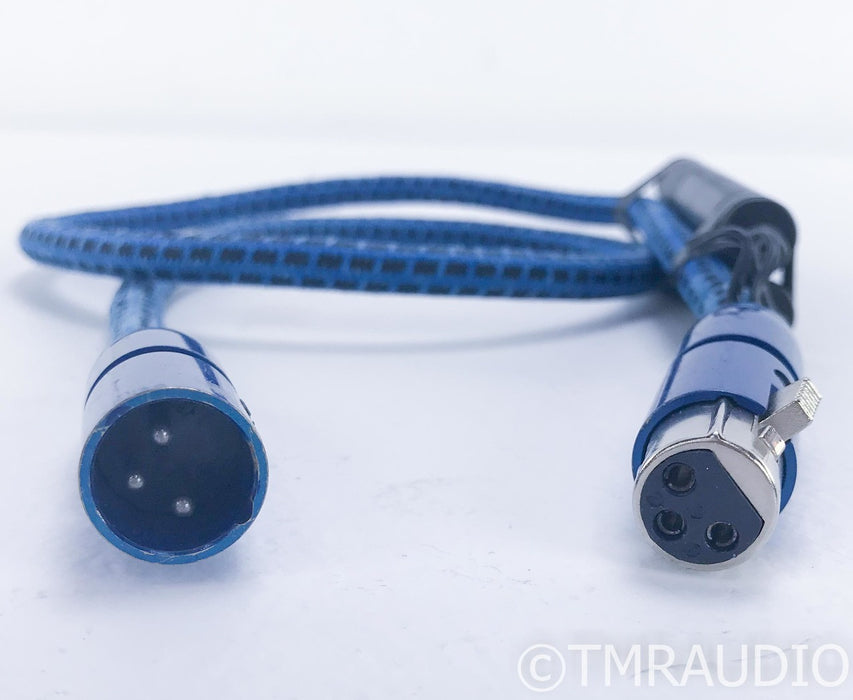 AudioQuest Sky XLR Cables; 1m Pair Balanced Interconnects; 36v DBS
