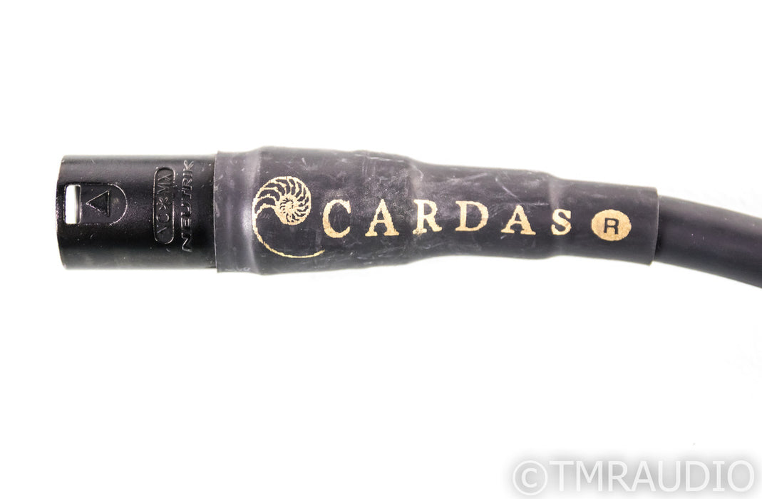 Cardas Golden Reference XLR Cables; 0.5m Pair Balanced Interconnects