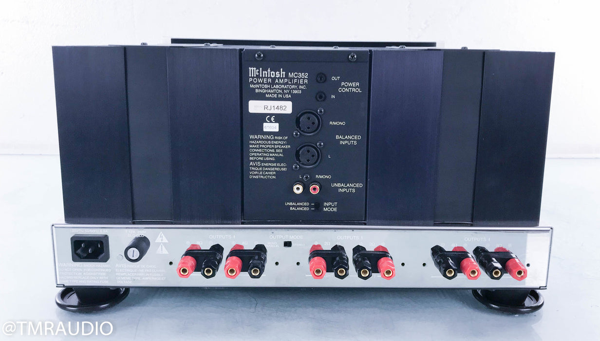 McIntosh MC352 Stereo Power Amplifier