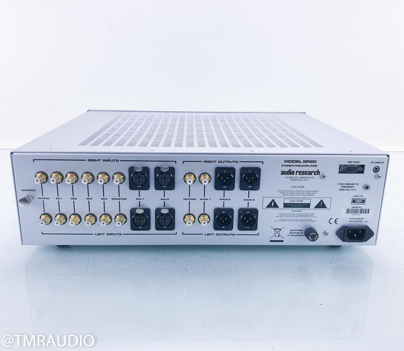 Audio Research SP20 Stereo Tube Preamplifier