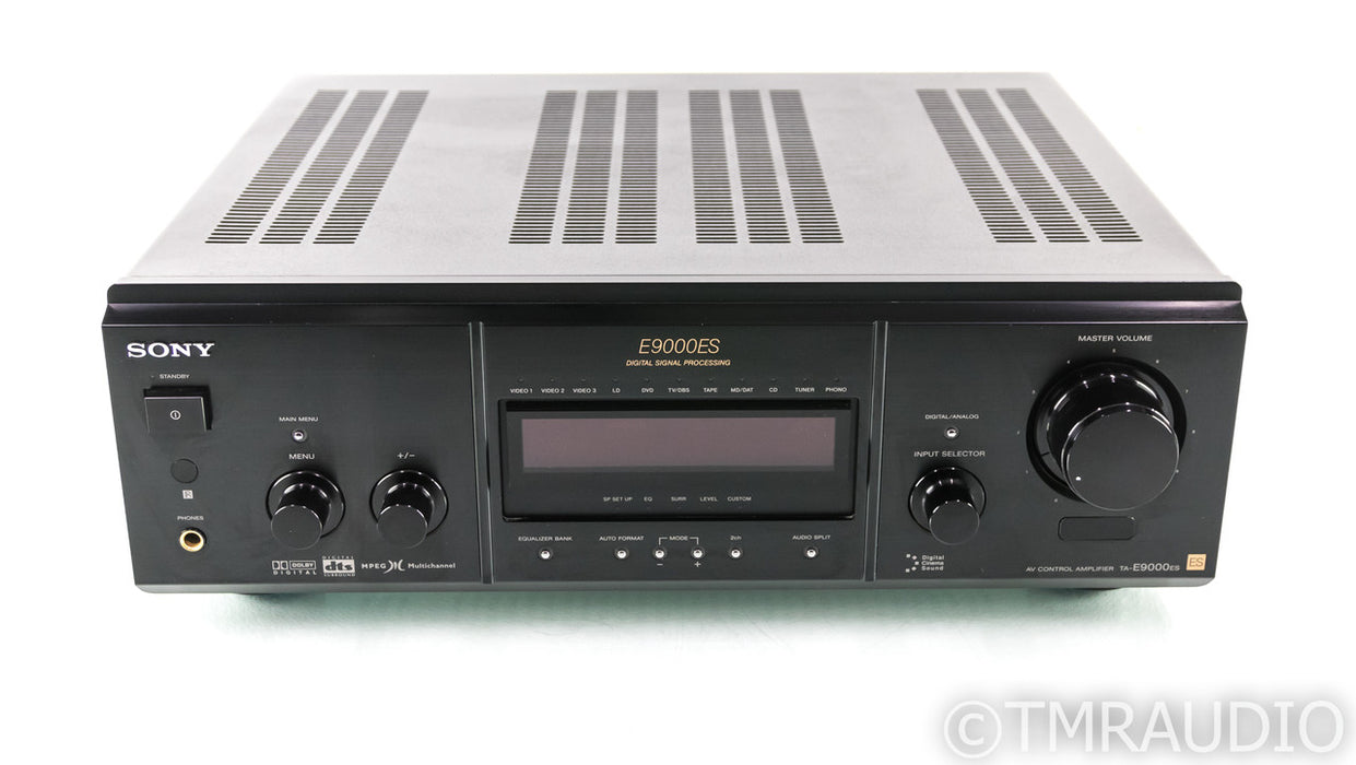 Sony TA-E9000ES 5.1 Channel Home Theater Processor; TAE9000ES; Remote; MM Phono