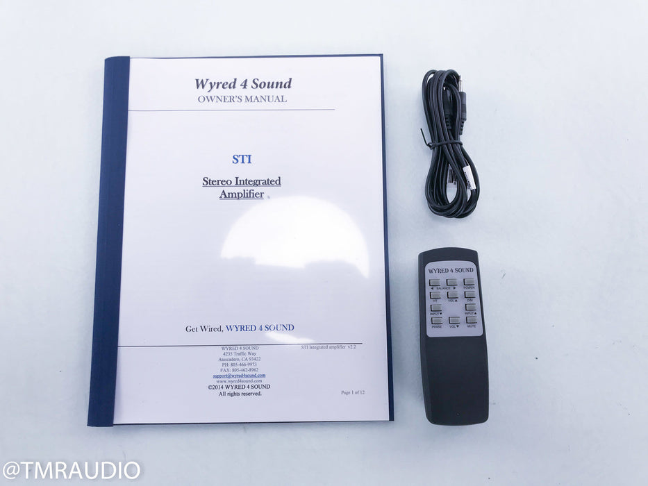 Wyred 4 Sound STI 500 Stereo Integrated Amplifier