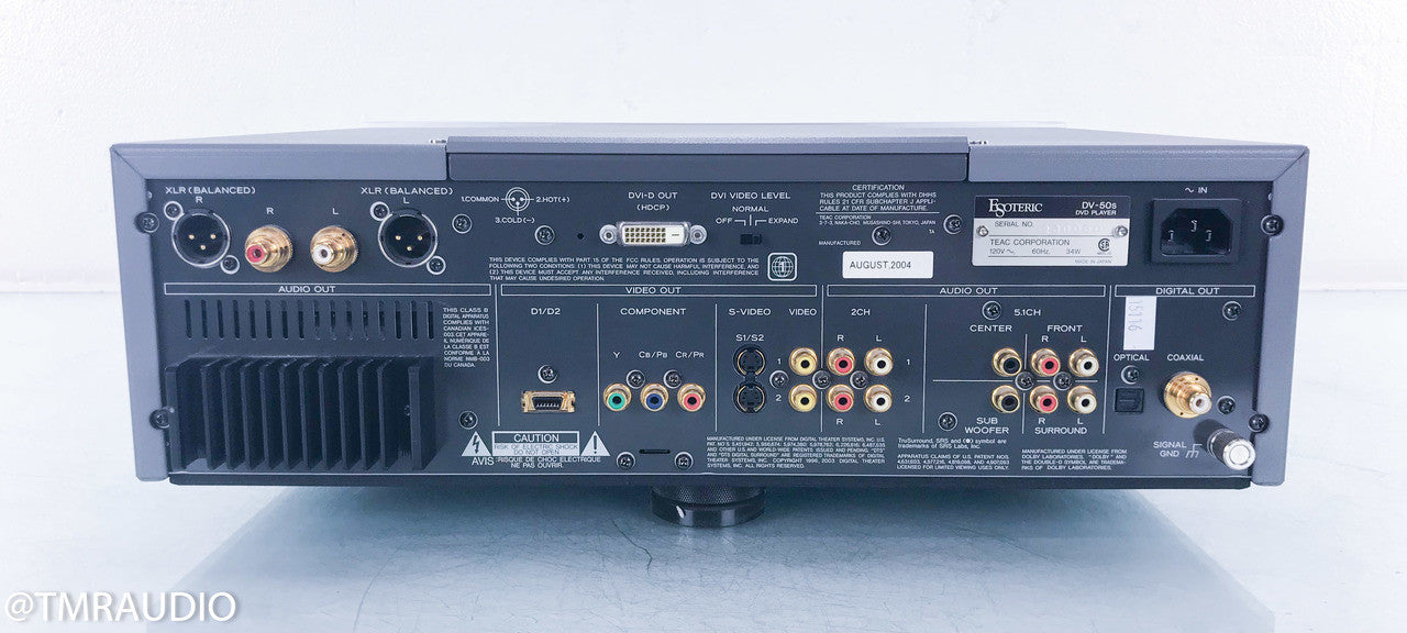 Esoteric DV-50s SACD / DVD / CD Player