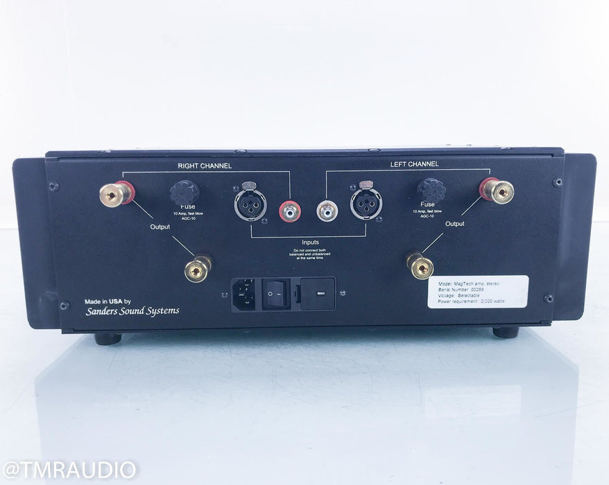 Sanders Sound Systems Magtech Stereo Power Amplifier
