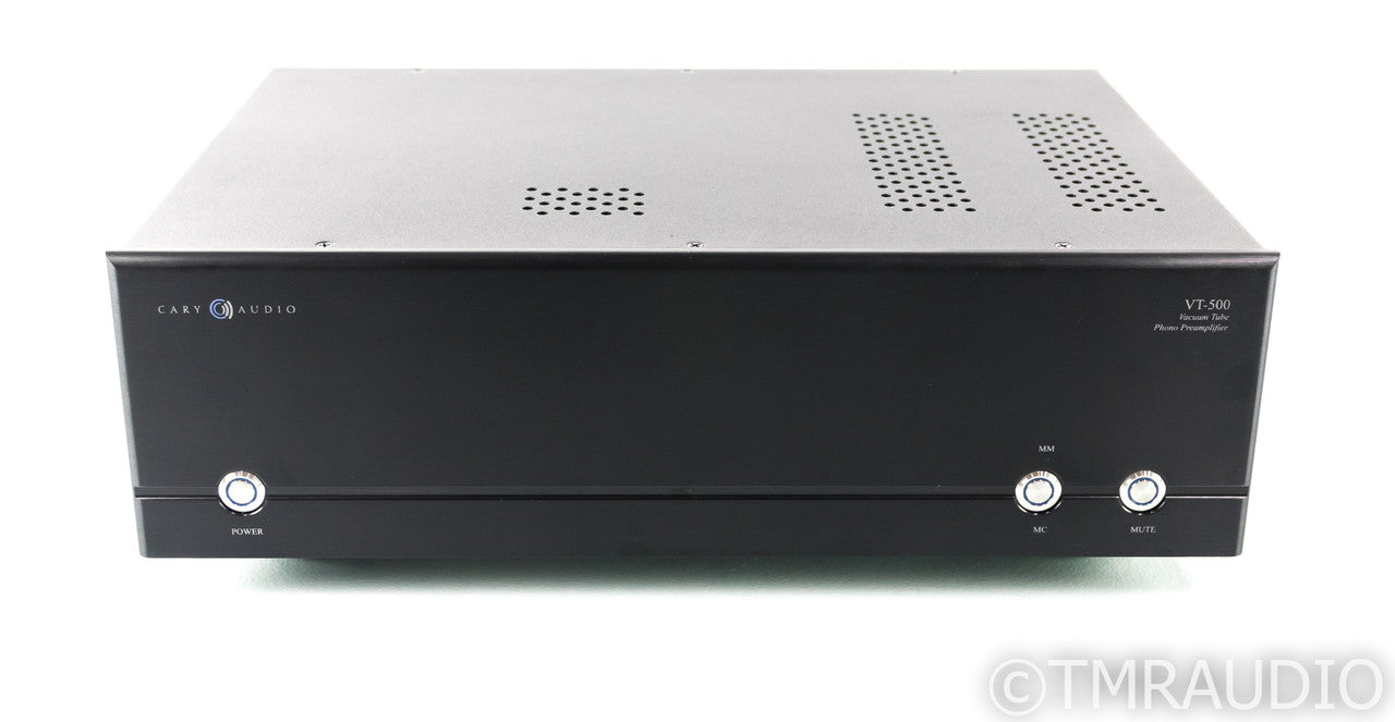 Cary Audio VT-500 MM / MC Tube Phono Preamplifier; VT500; MINT