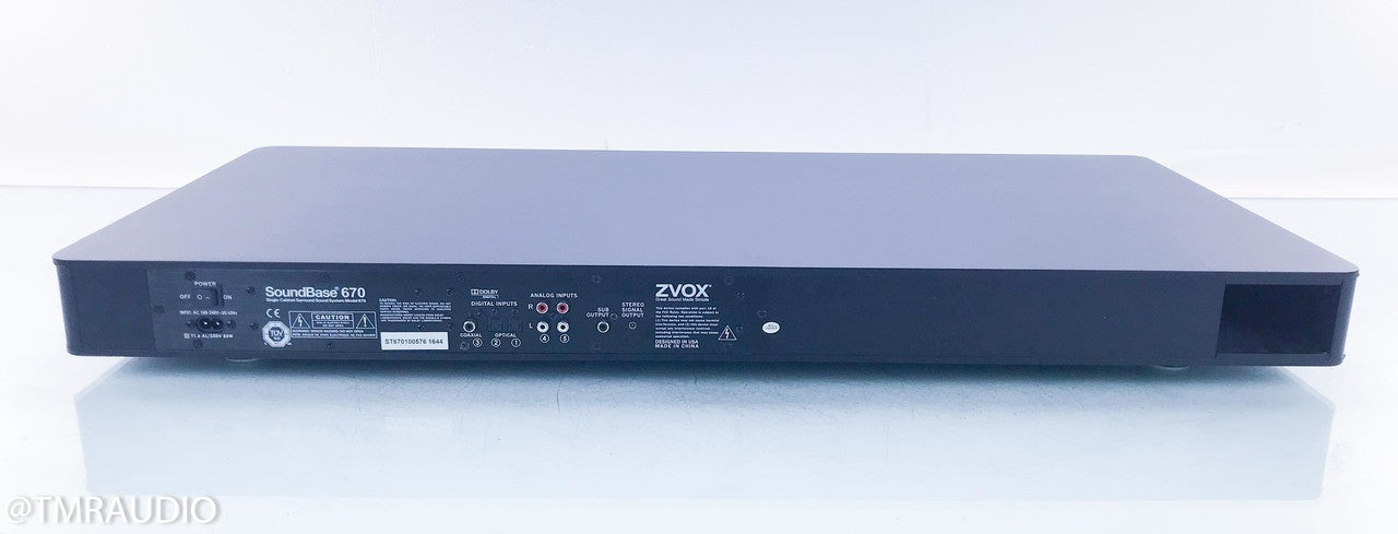 ZVOX SoundBase 670 36" Home Theater Sound Bar