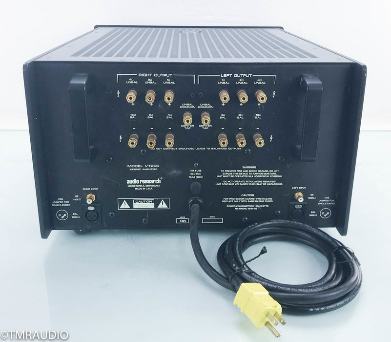 Audio Research VT200 Tube Stereo Power Amplifier