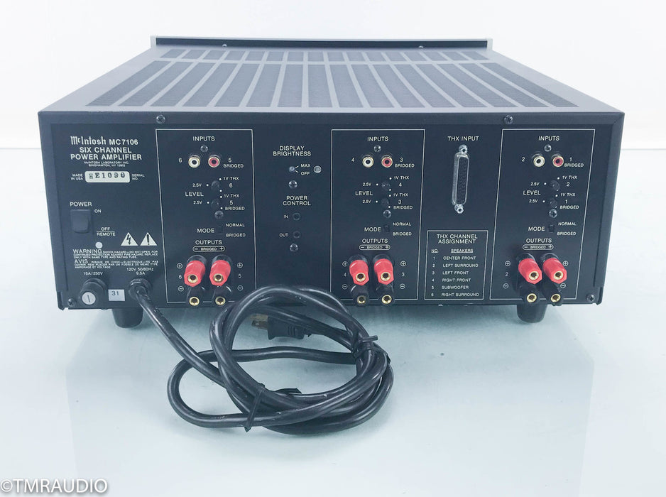 McIntosh MC7106 6 Channel Power Amplifier