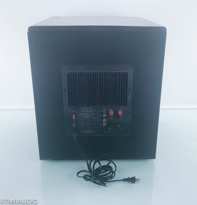 Phase Tech Octave 1.0 15" Powered Subwoofer; Oak