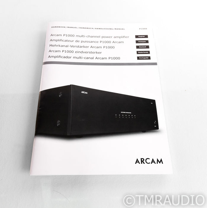Arcam P1000 7 Channel Power Amplifier; P-1000